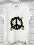 T-Shirt Peace 🖤