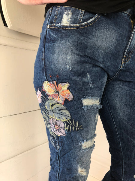 Jeans Flower