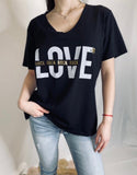 T-shirt  ROCK LOVE     2 ST KVAR ‼️