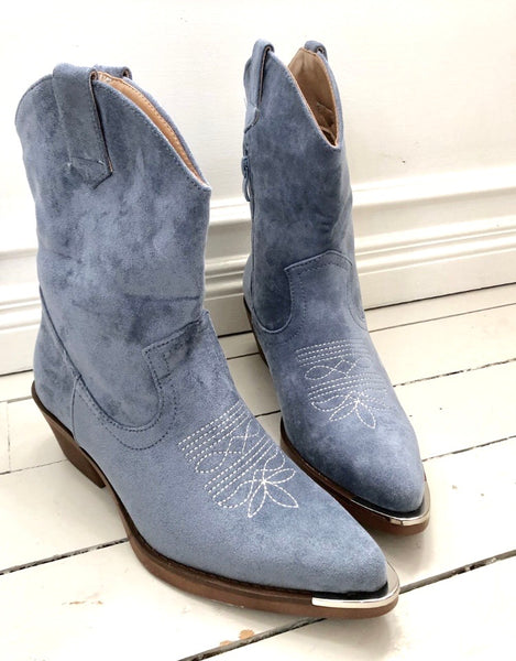Boots Jeansblå